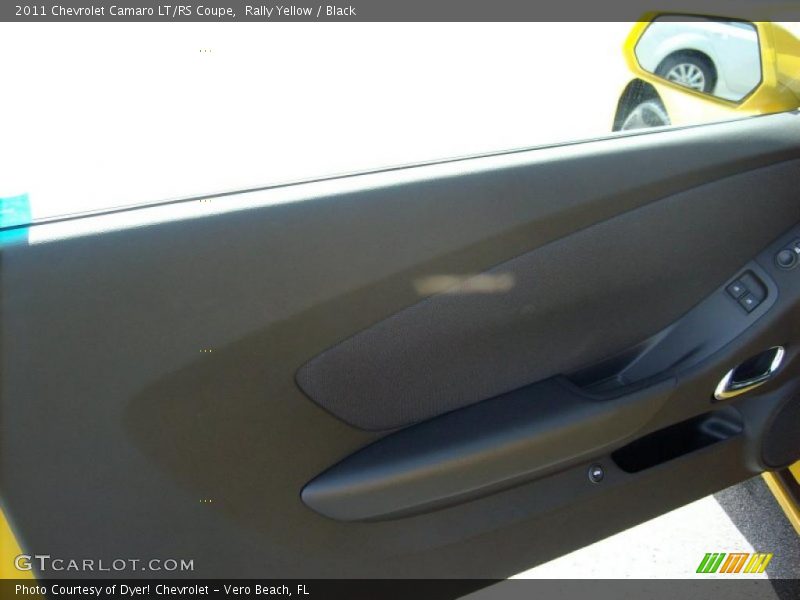 Rally Yellow / Black 2011 Chevrolet Camaro LT/RS Coupe