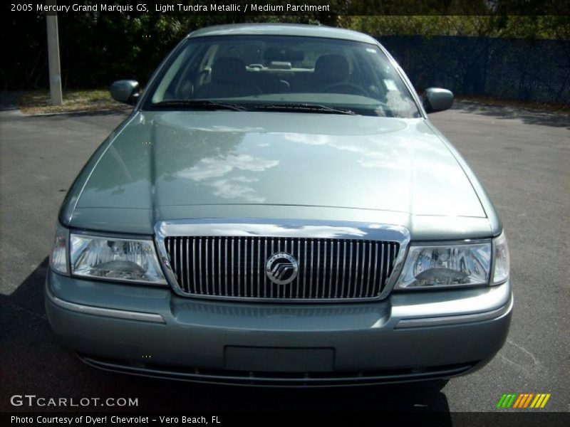 Light Tundra Metallic / Medium Parchment 2005 Mercury Grand Marquis GS