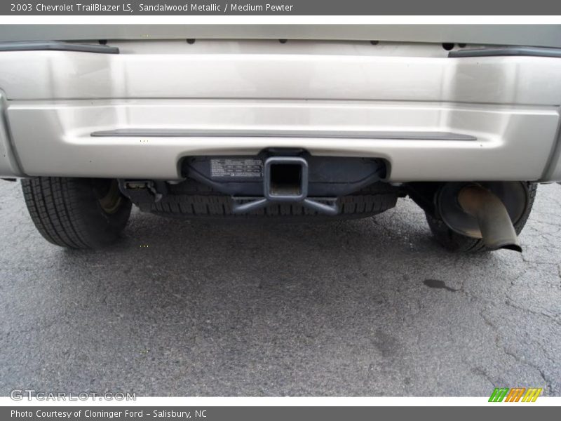 Sandalwood Metallic / Medium Pewter 2003 Chevrolet TrailBlazer LS