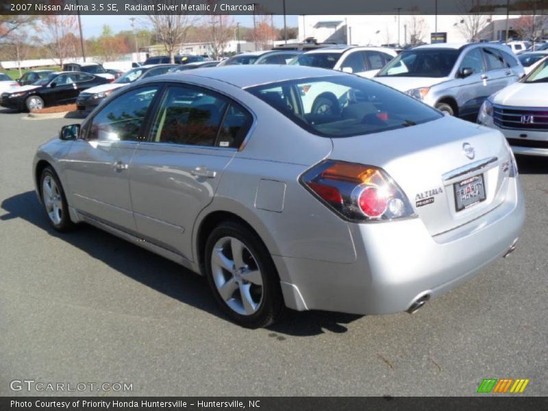 Radiant Silver Metallic / Charcoal 2007 Nissan Altima 3.5 SE