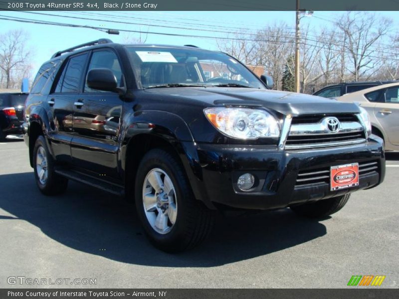 Black / Stone Gray 2008 Toyota 4Runner SR5 4x4