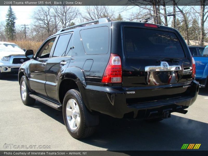 Black / Stone Gray 2008 Toyota 4Runner SR5 4x4