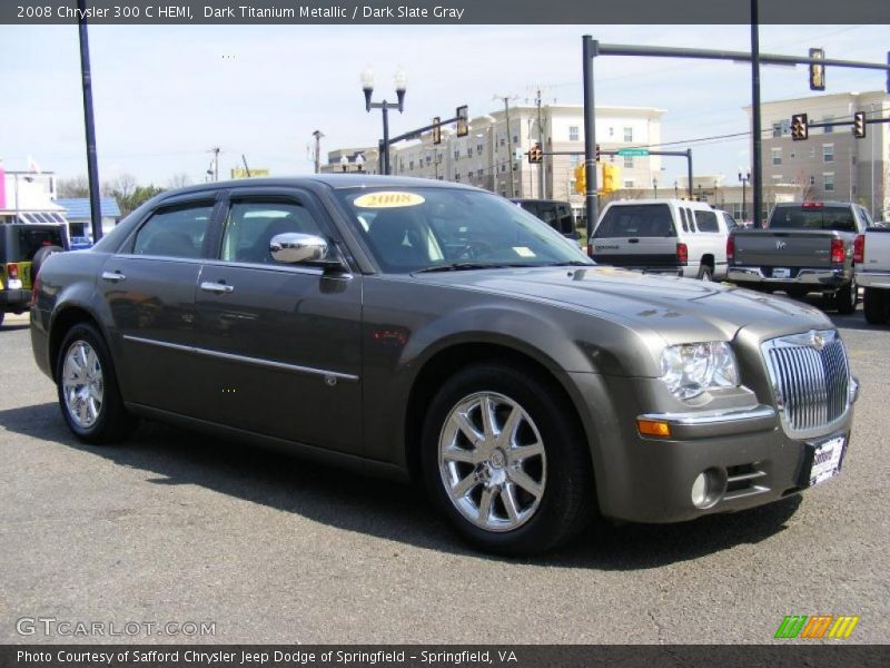 Dark Titanium Metallic / Dark Slate Gray 2008 Chrysler 300 C HEMI