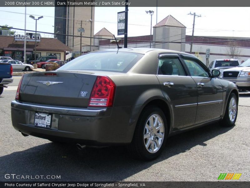 Dark Titanium Metallic / Dark Slate Gray 2008 Chrysler 300 C HEMI
