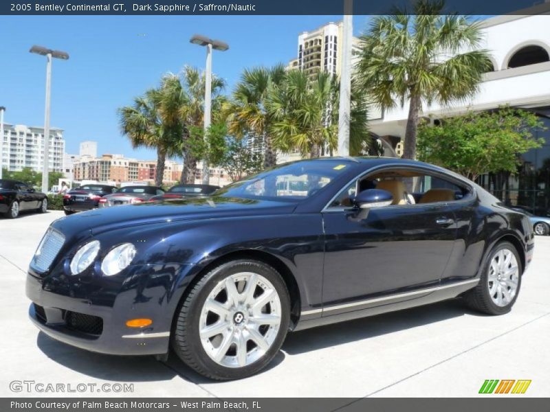 Front 3/4 View of 2005 Continental GT 