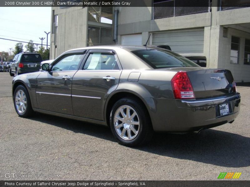 Dark Titanium Metallic / Dark Slate Gray 2008 Chrysler 300 C HEMI