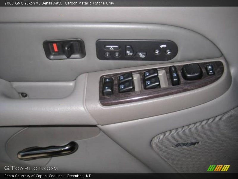 Carbon Metallic / Stone Gray 2003 GMC Yukon XL Denali AWD