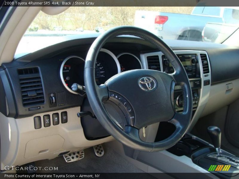 Black / Stone Gray 2008 Toyota 4Runner SR5 4x4