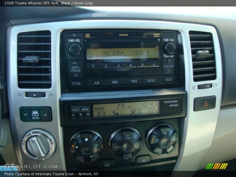 Black / Stone Gray 2008 Toyota 4Runner SR5 4x4