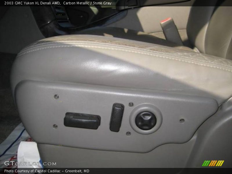 Carbon Metallic / Stone Gray 2003 GMC Yukon XL Denali AWD