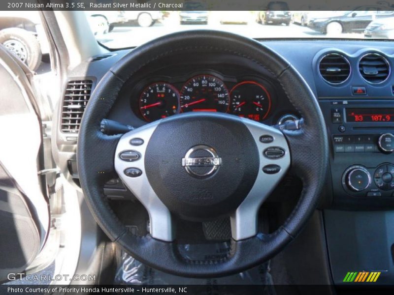 Radiant Silver Metallic / Charcoal 2007 Nissan Altima 3.5 SE