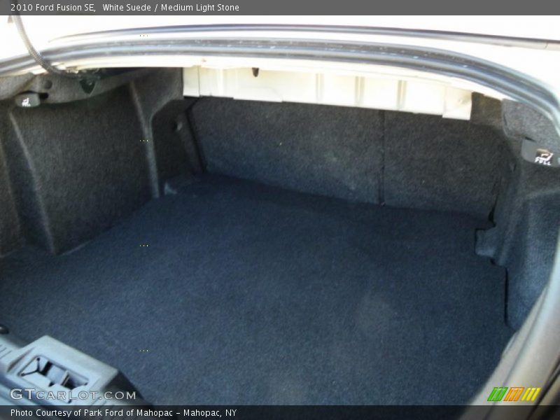 White Suede / Medium Light Stone 2010 Ford Fusion SE