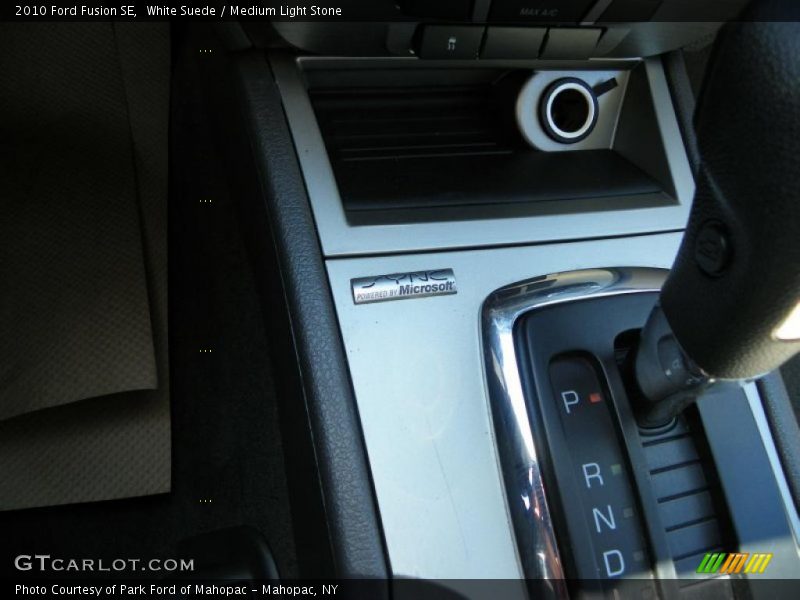 White Suede / Medium Light Stone 2010 Ford Fusion SE