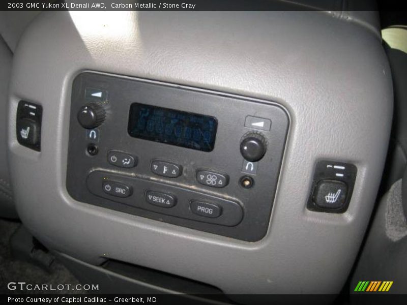 Carbon Metallic / Stone Gray 2003 GMC Yukon XL Denali AWD
