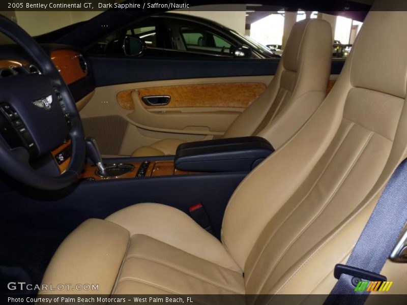  2005 Continental GT  Saffron/Nautic Interior