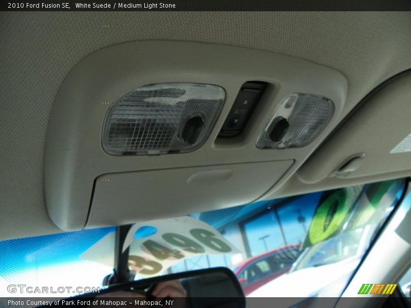 White Suede / Medium Light Stone 2010 Ford Fusion SE