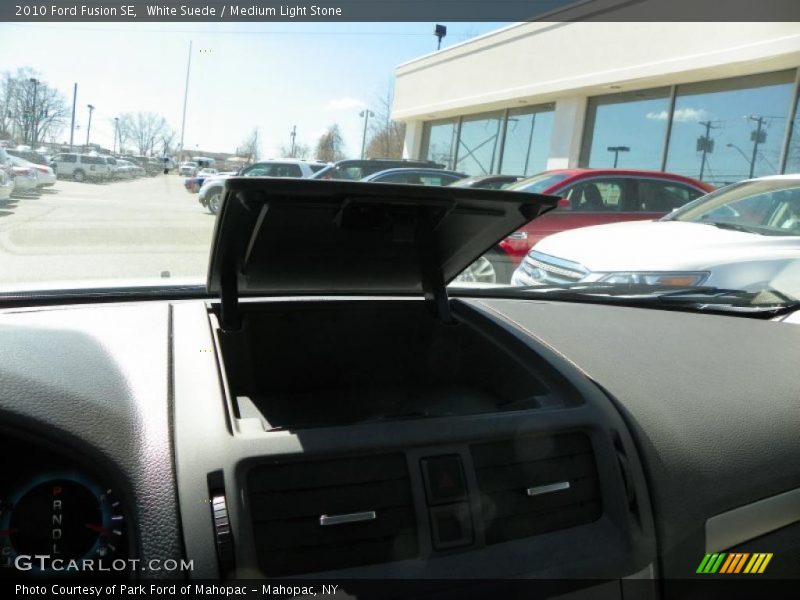 White Suede / Medium Light Stone 2010 Ford Fusion SE