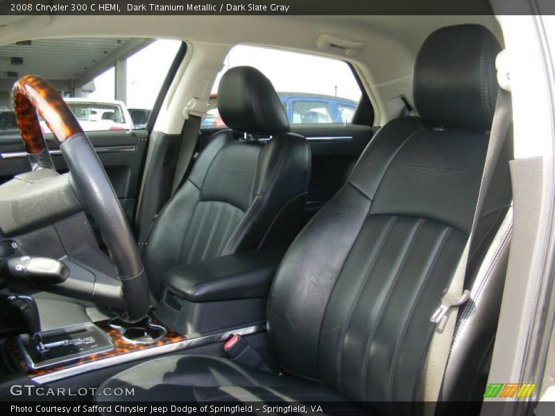  2008 300 C HEMI Dark Slate Gray Interior