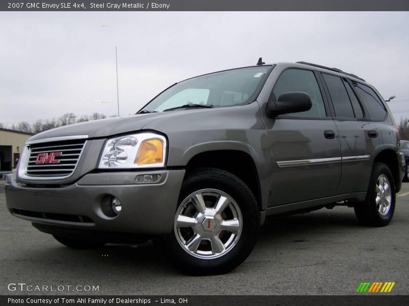 Steel Gray Metallic / Ebony 2007 GMC Envoy SLE 4x4