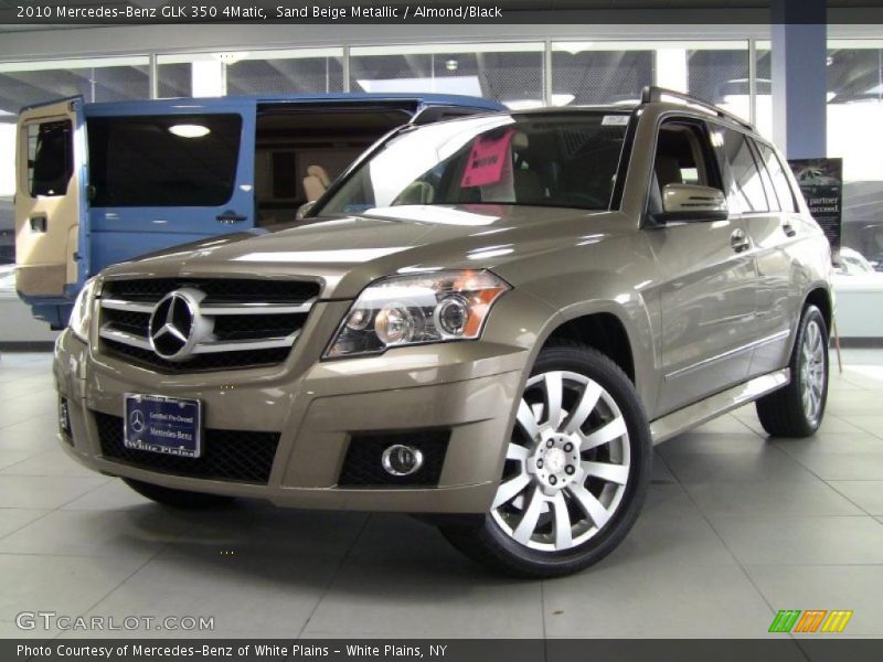 Sand Beige Metallic / Almond/Black 2010 Mercedes-Benz GLK 350 4Matic