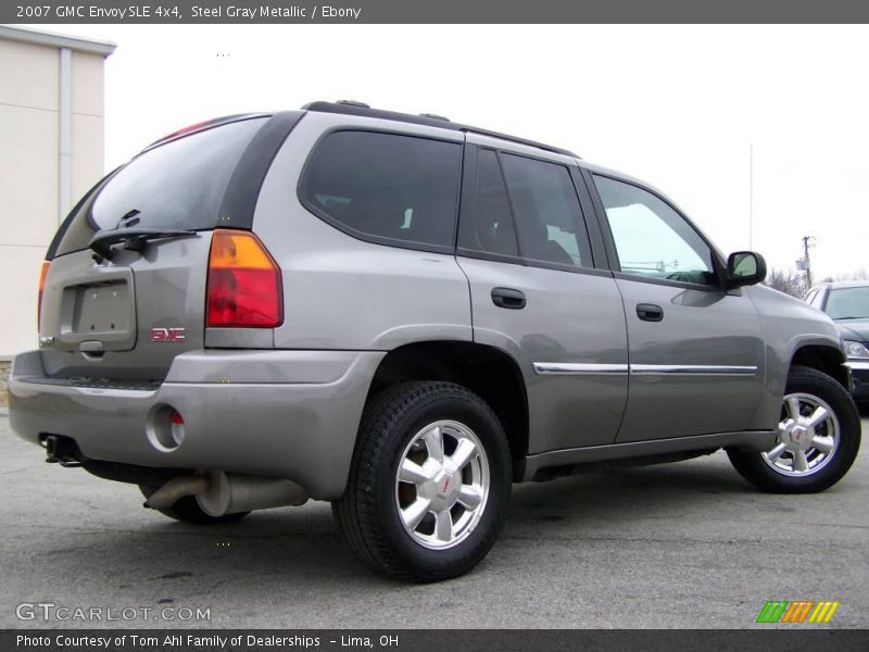 Steel Gray Metallic / Ebony 2007 GMC Envoy SLE 4x4