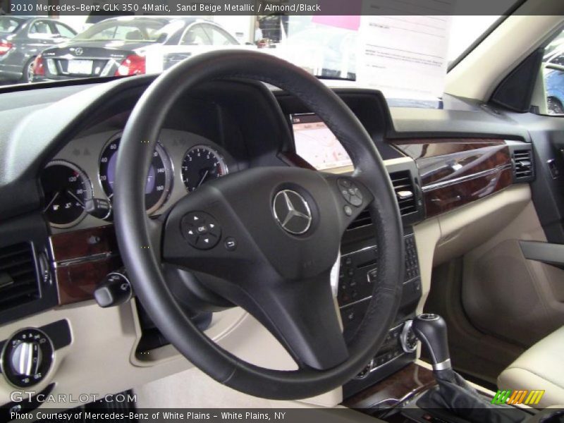 Sand Beige Metallic / Almond/Black 2010 Mercedes-Benz GLK 350 4Matic