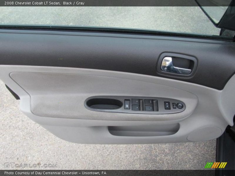Black / Gray 2008 Chevrolet Cobalt LT Sedan