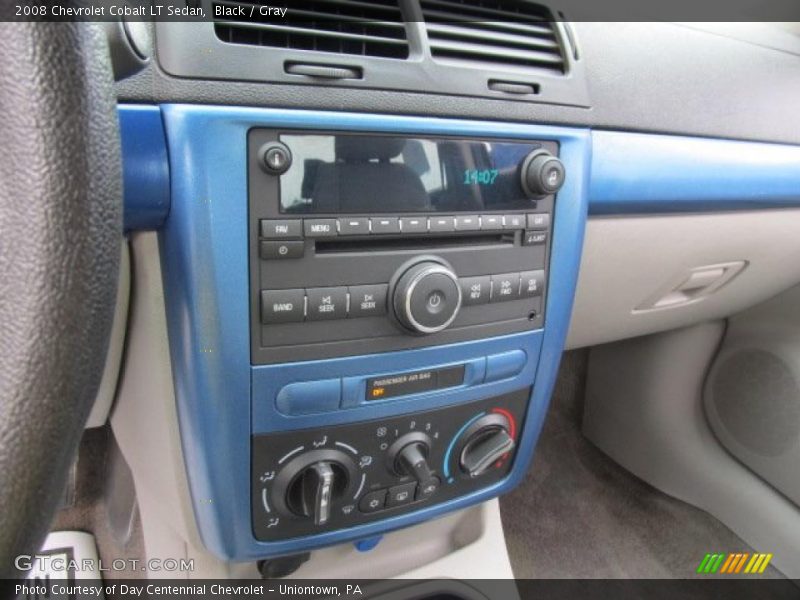 Black / Gray 2008 Chevrolet Cobalt LT Sedan