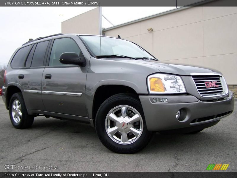 Steel Gray Metallic / Ebony 2007 GMC Envoy SLE 4x4