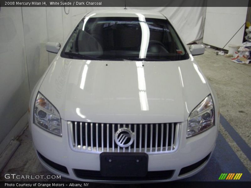 White Suede / Dark Charcoal 2008 Mercury Milan I4