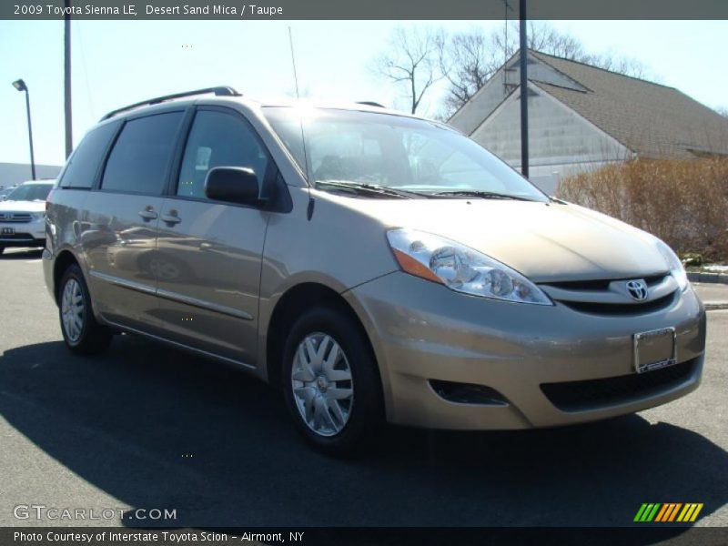 Desert Sand Mica / Taupe 2009 Toyota Sienna LE