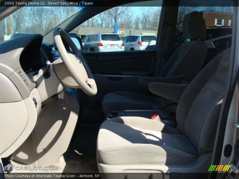 Desert Sand Mica / Taupe 2009 Toyota Sienna LE