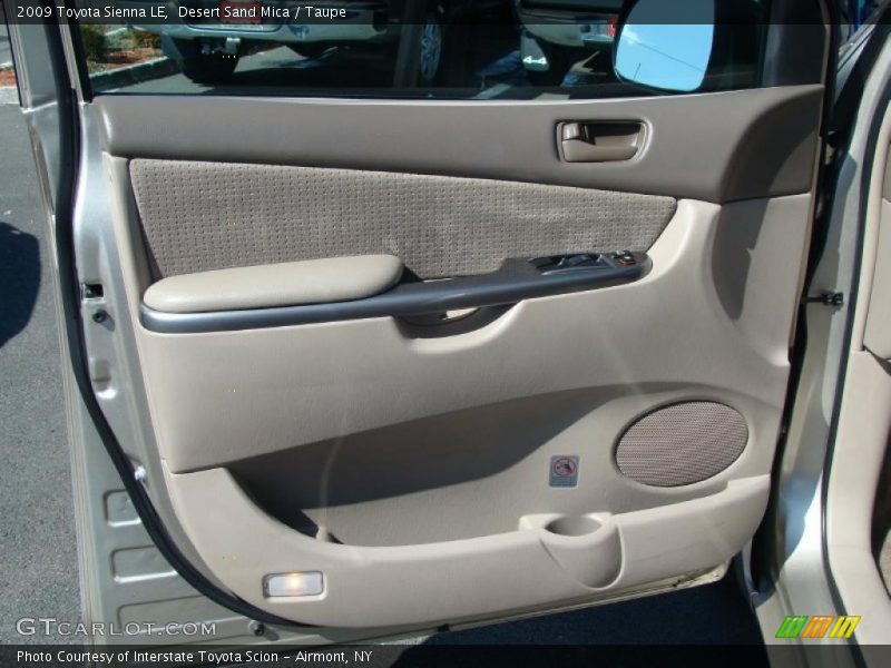 Desert Sand Mica / Taupe 2009 Toyota Sienna LE