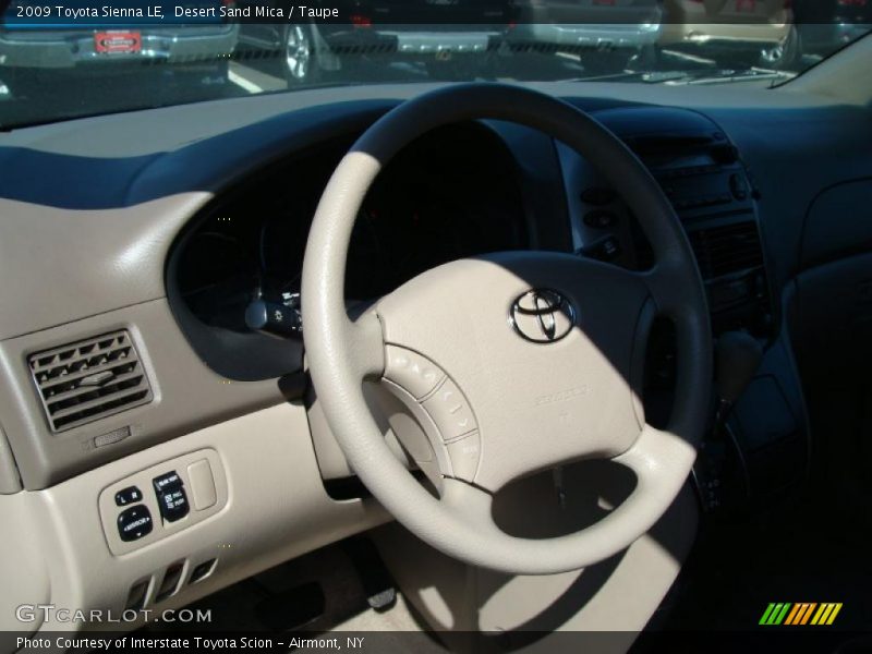 Desert Sand Mica / Taupe 2009 Toyota Sienna LE