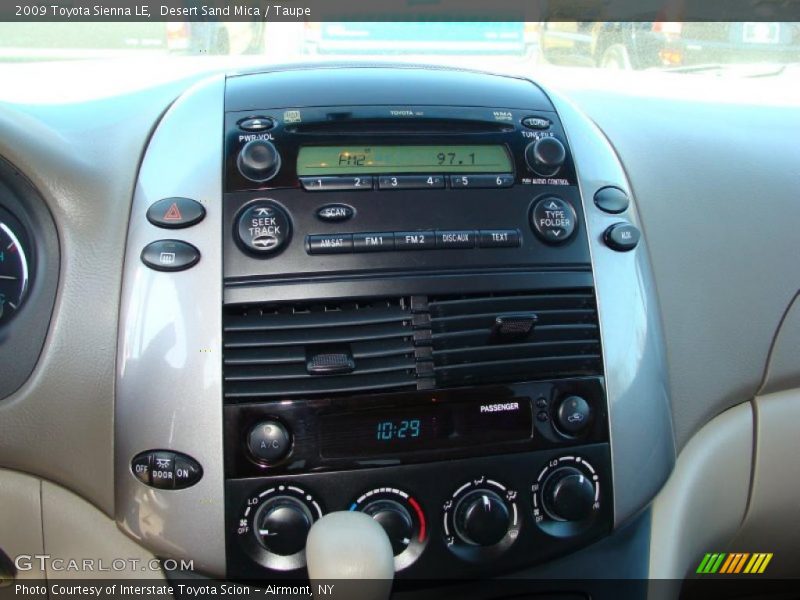 Desert Sand Mica / Taupe 2009 Toyota Sienna LE