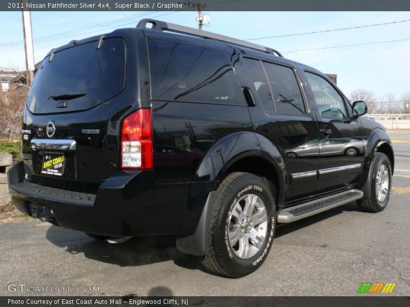 Super Black / Graphite 2011 Nissan Pathfinder Silver 4x4