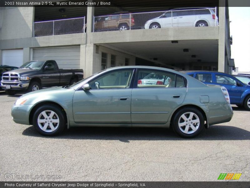 2003 Altima 2.5 SL Mystic Emerald Green