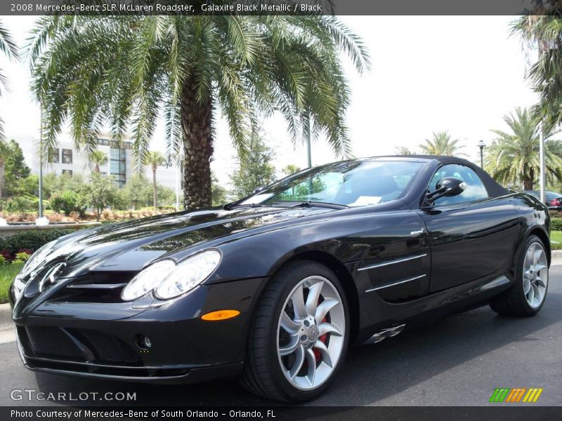 Front 3/4 View of 2008 SLR McLaren Roadster