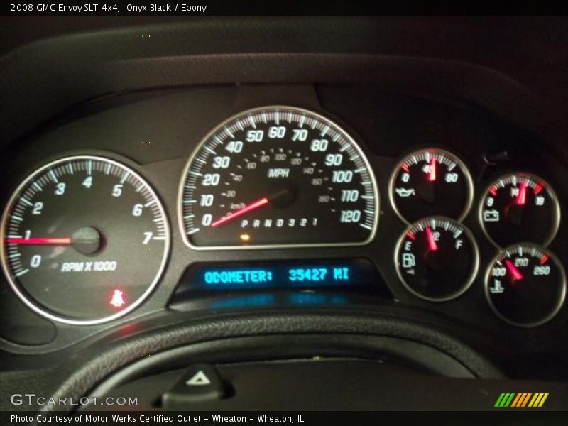 Onyx Black / Ebony 2008 GMC Envoy SLT 4x4