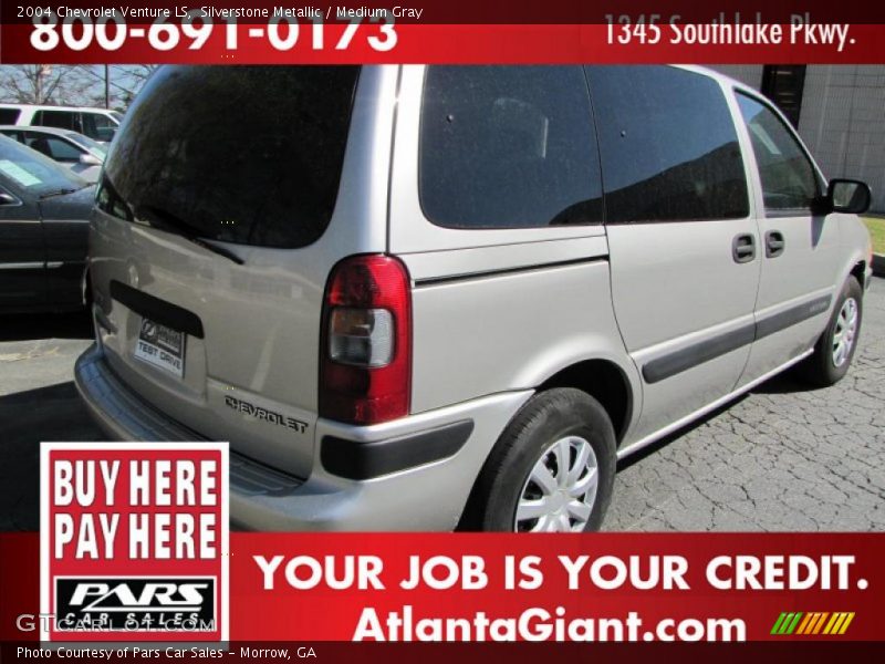 Silverstone Metallic / Medium Gray 2004 Chevrolet Venture LS