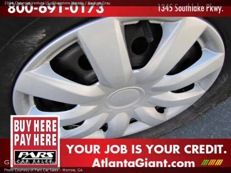 Silverstone Metallic / Medium Gray 2004 Chevrolet Venture LS