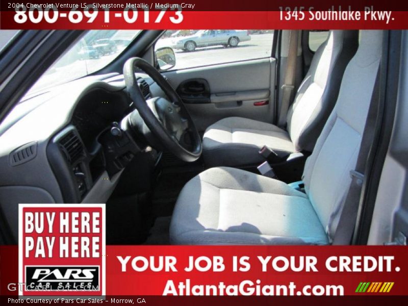 Silverstone Metallic / Medium Gray 2004 Chevrolet Venture LS