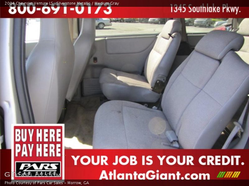 Silverstone Metallic / Medium Gray 2004 Chevrolet Venture LS
