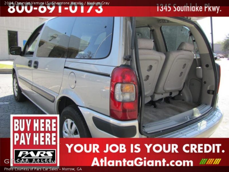 Silverstone Metallic / Medium Gray 2004 Chevrolet Venture LS