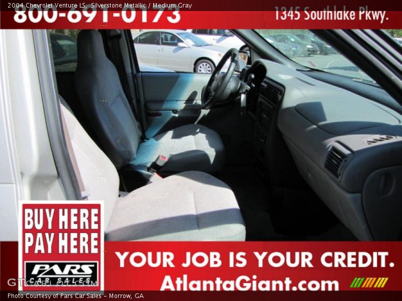 Silverstone Metallic / Medium Gray 2004 Chevrolet Venture LS