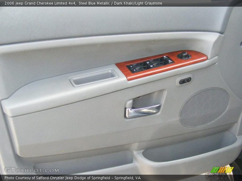 Steel Blue Metallic / Dark Khaki/Light Graystone 2006 Jeep Grand Cherokee Limited 4x4
