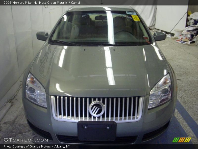 Moss Green Metallic / Camel 2008 Mercury Milan I4
