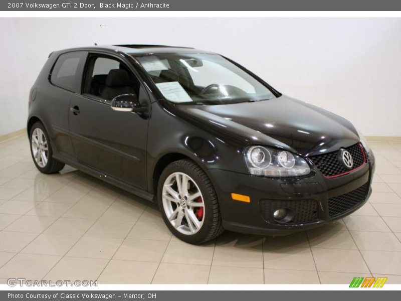 Black Magic / Anthracite 2007 Volkswagen GTI 2 Door