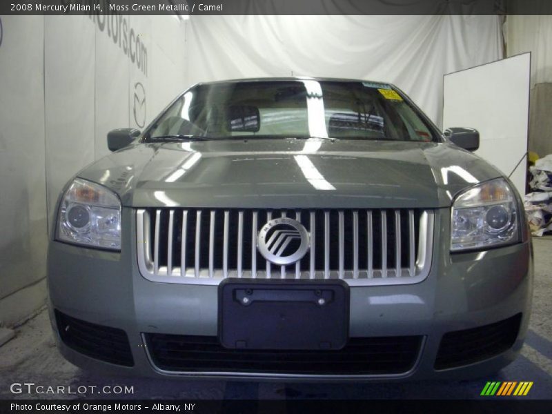 Moss Green Metallic / Camel 2008 Mercury Milan I4