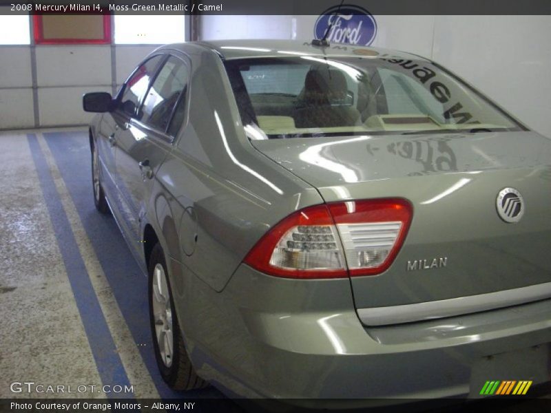 Moss Green Metallic / Camel 2008 Mercury Milan I4